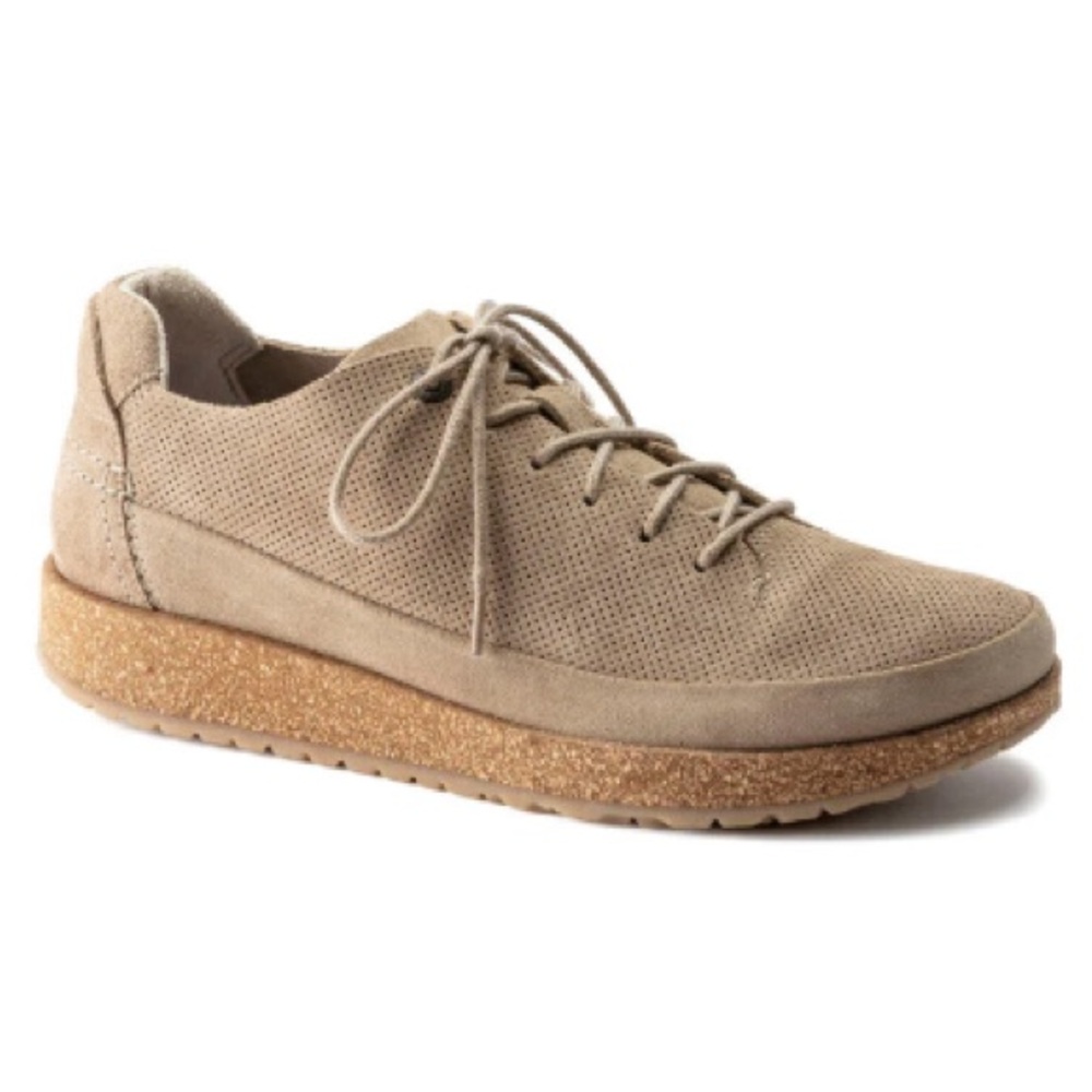 Birkenstock Honnef Low Gray Taupe Suede Leather Shoes Wmn Sz 7 Men’s 5